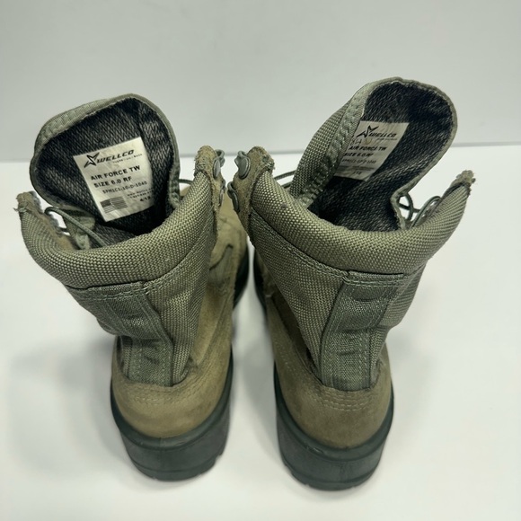 WELLCO AIR F Men’s  Tactical Boots - Gray size 6 pre owned  Exellent condition. main image 7